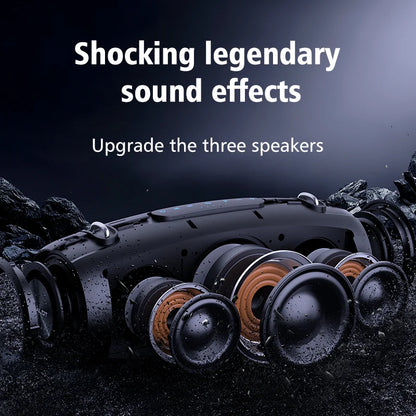 Zealot S67 Wireless Speaker WithShoulder Strap,Outdoor,Waterproof,Portable Speaker with Loud Stero and Booming Bass,40H Playtime