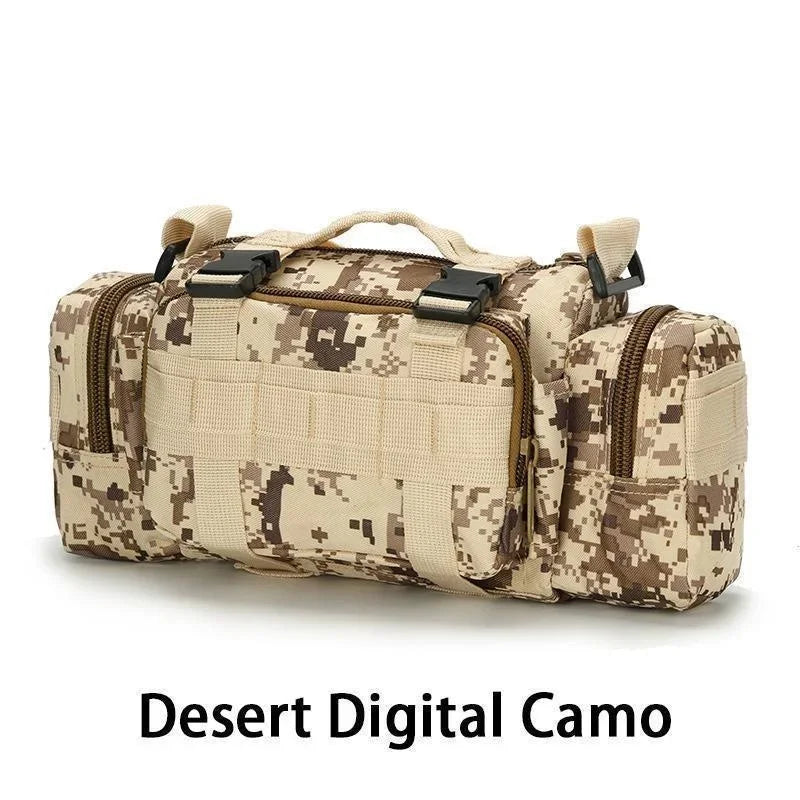 Duffel Waist Bag Molle Waterproof Fanny Packs Camera Bag EDC Utility Pouch Crossbody with Shoulder Strap Hand Carry