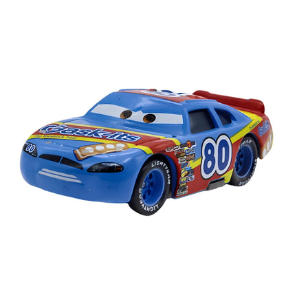 Disney Pixar Cars 3 Lightning Mcqueen Smokey Chick Hicks Collection 1:55 Diecast Vehicles Alloy Car Toys Model For Children Gift