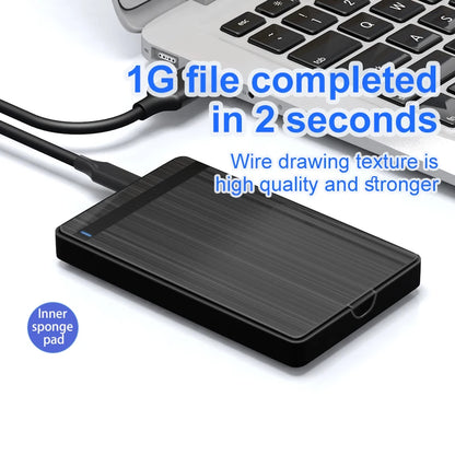 SATA to USB3.0/Typec HDD Enclosure Mobile Hard Drive Cases for SSD External Storage HDD Box With USB3.0/2.0 Cable ABS