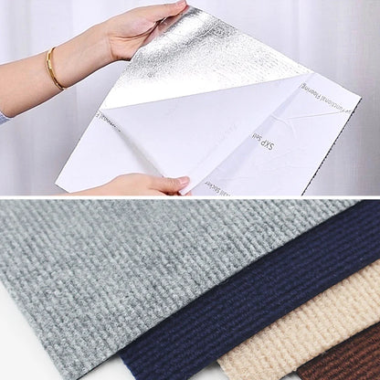 10pcs Carpet Floor Tiles Sticker Adhesive Stickers Carpet Peel And Stick Removable DIY Home Furnishings Indoor Room Carpets