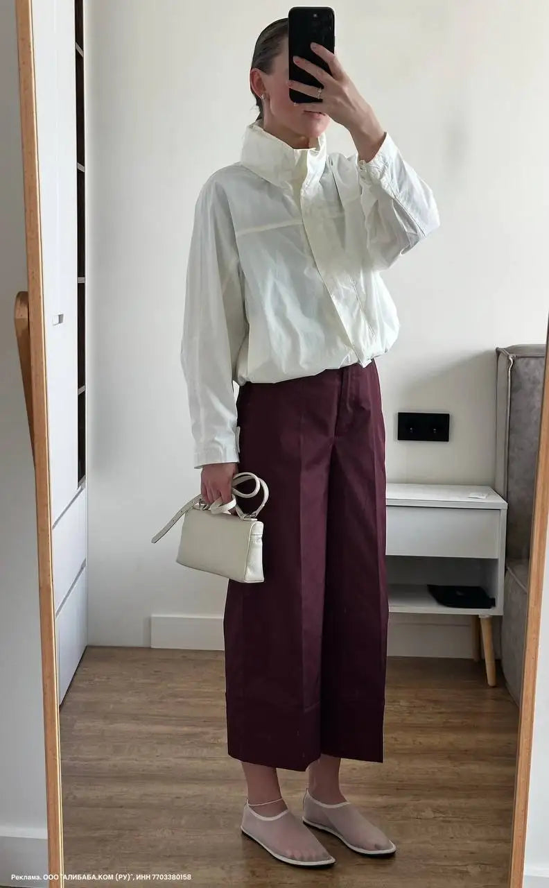 Windproof Stand Collar Jacket Women's Outdoor Casual Hooded Thin Coat Jacket