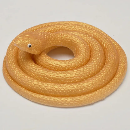 Soft Rubber Toy Snake Black Simulation Snake Realistic Halloween Garden Prank 80cm Prop Fake Snake Scary Intimidating Prank Toy