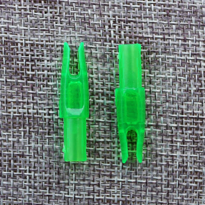 50pcs Arrow Nocks For Carbon Arrow Shaft I.D 6.2mm Plastic Arrow Tails DIY Arrow Knocks Replacement Archery  Hunting shooting