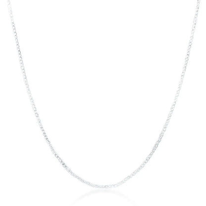 New 925 Sterling Silver Necklace 16/18/20/22/24/26/28/30 Inches 2MM String Chain For Women Men High Quality Jewelrys Gifts