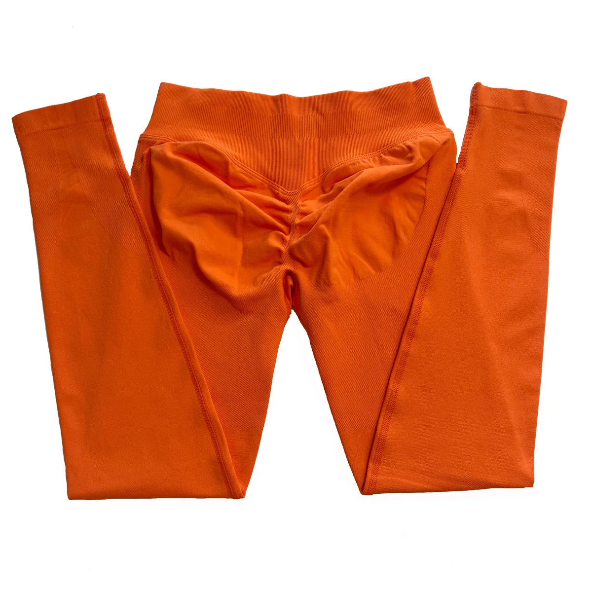 No Logo Scrunch Bum Gym Legging for Women Low Waistband Seamless Yoga Legging Workout Yoga Pants Push Up Sports Tights