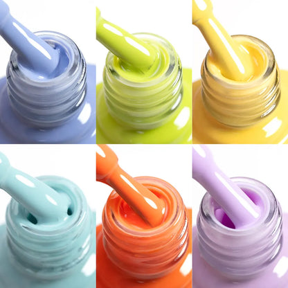 Venalisa HEMA TPO FREE Nail Gel Polish Glitter Gorgeous Full Coverage Soak Off UV LED French Nail Jelly Pink Nude Collection