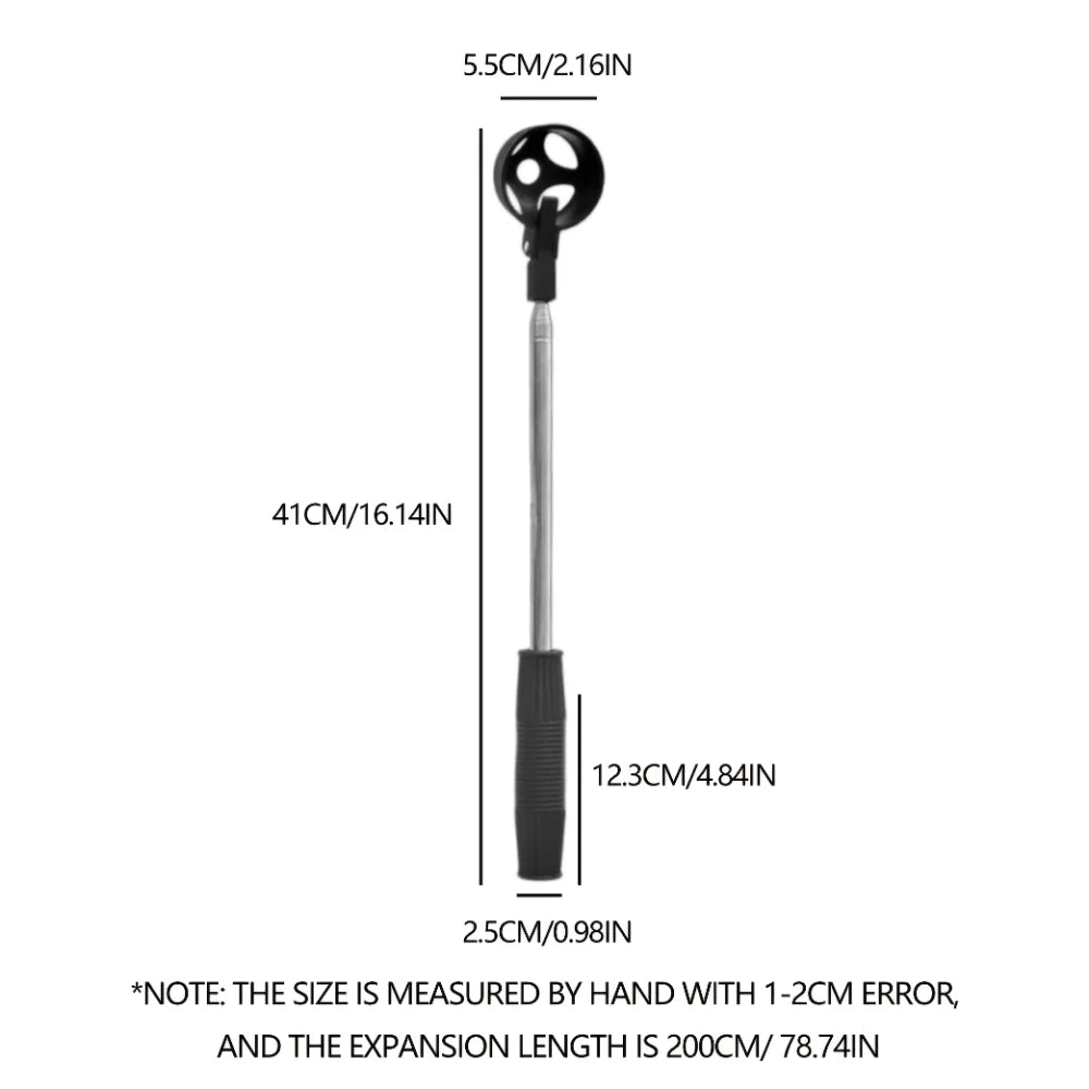 Retractable Golf Ball Picker Stainless Steel High Quality Portable Tools Telescopic Automatic Locking Picker Golf Ball Tools New