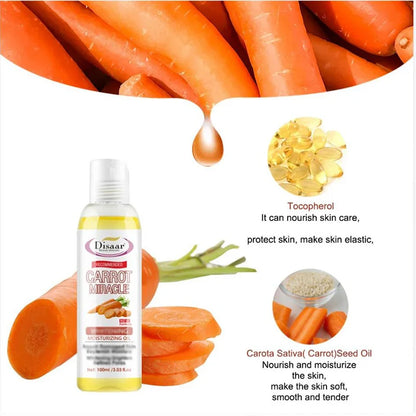 100ml Pure Natural Plant Essential Oils Aloe VC Avocado Honey Snake Argan Olive Carrot Massage Oil Repairing Smoothing Skin Care