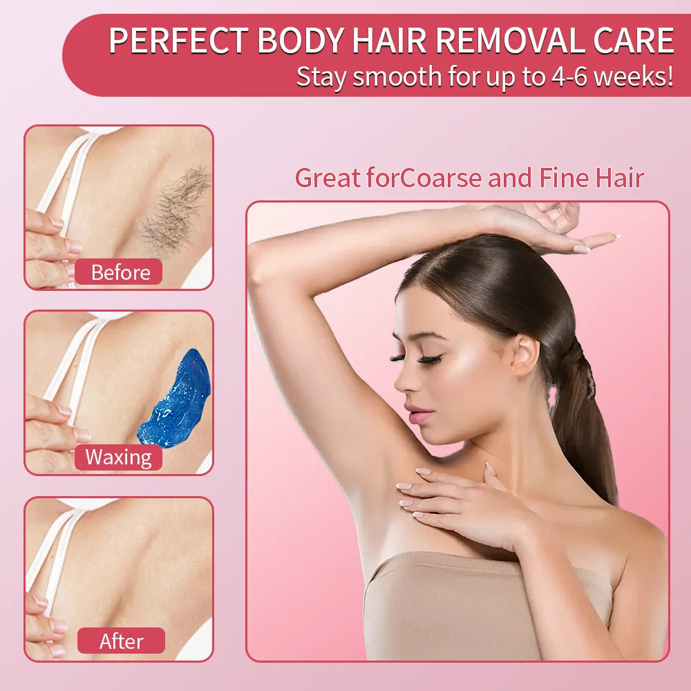 50/100g Brazilian Hard Waxing Wax Beans Fast Waxing Machine Hot Film Painless For Body Hairs Removal Beans Unisex Hair Removal