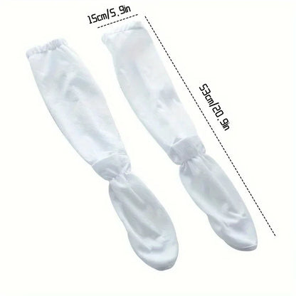 Ice Anti-sunburn Sleeve Summer UV Solar Arm Sleeves Women's Driving Sun Protection Long Sleeve Anti-UV Cycling Sleeves Loose