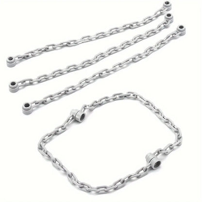5pcs Chain 1x16 Length Building Block Accessories Moc Model Components Assembly Gifts Diy Creative Toys