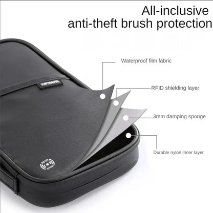 Organizer Travel Accessories Cover Document Bag Card Holder Travel Wallet for Family Passport Holder Waterproof Passport Wallet