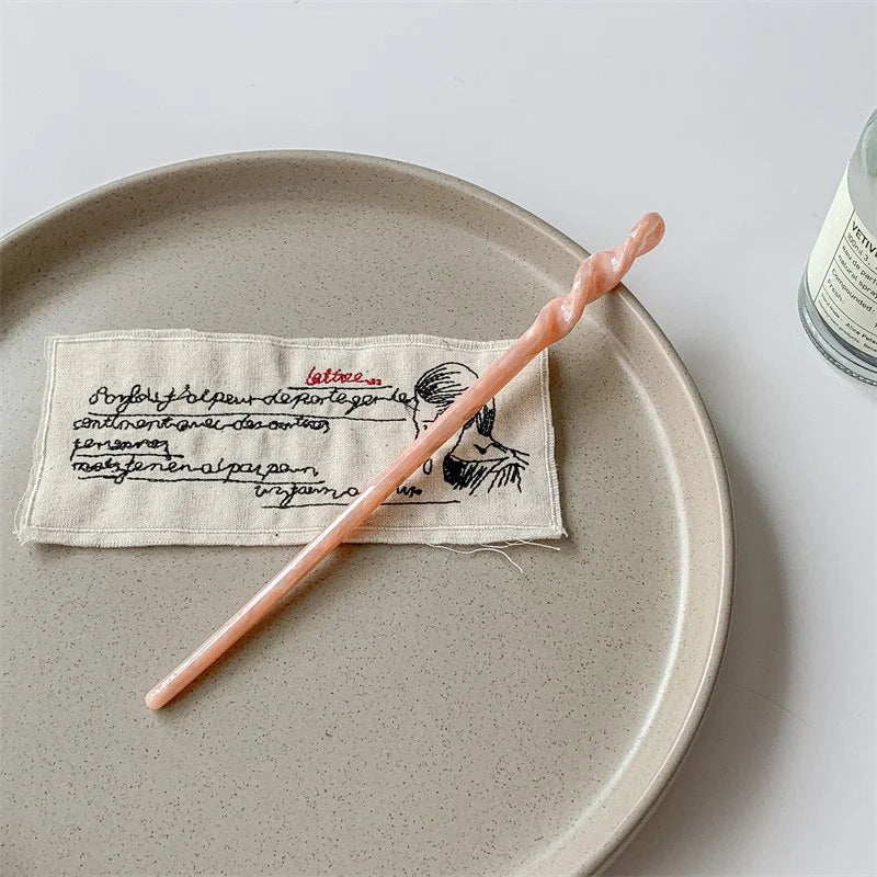 Acetate Butterfly Hair Claw Colorful French Style Hair Styling Tools Accessories Retro Elegant Hair Clamps Women Sweet Hairpins