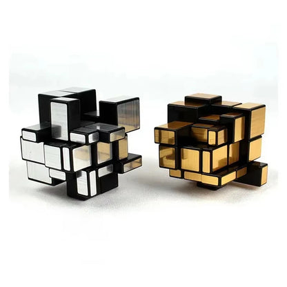 Magic Mirror Cube Gold Silver Professional Speed Cubes Puzzles Speedcube Educational Toys For Children Adults Gifts
