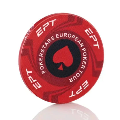 10 Pcs Portable Convenient Professional Sports Ceramic Chips Chess Poker Match Club Special Entertainment Equipment