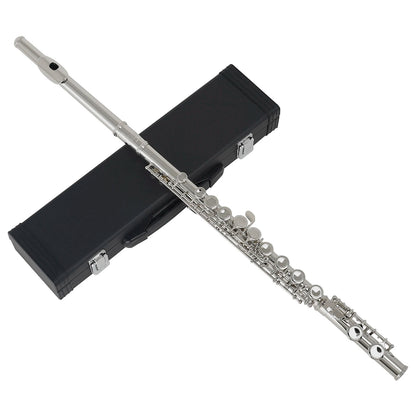 SLADE 16 Closed Holes Flute C Key Flute Concert Performance Flute Professional Woodwind Instruments Transverse Flute With E key