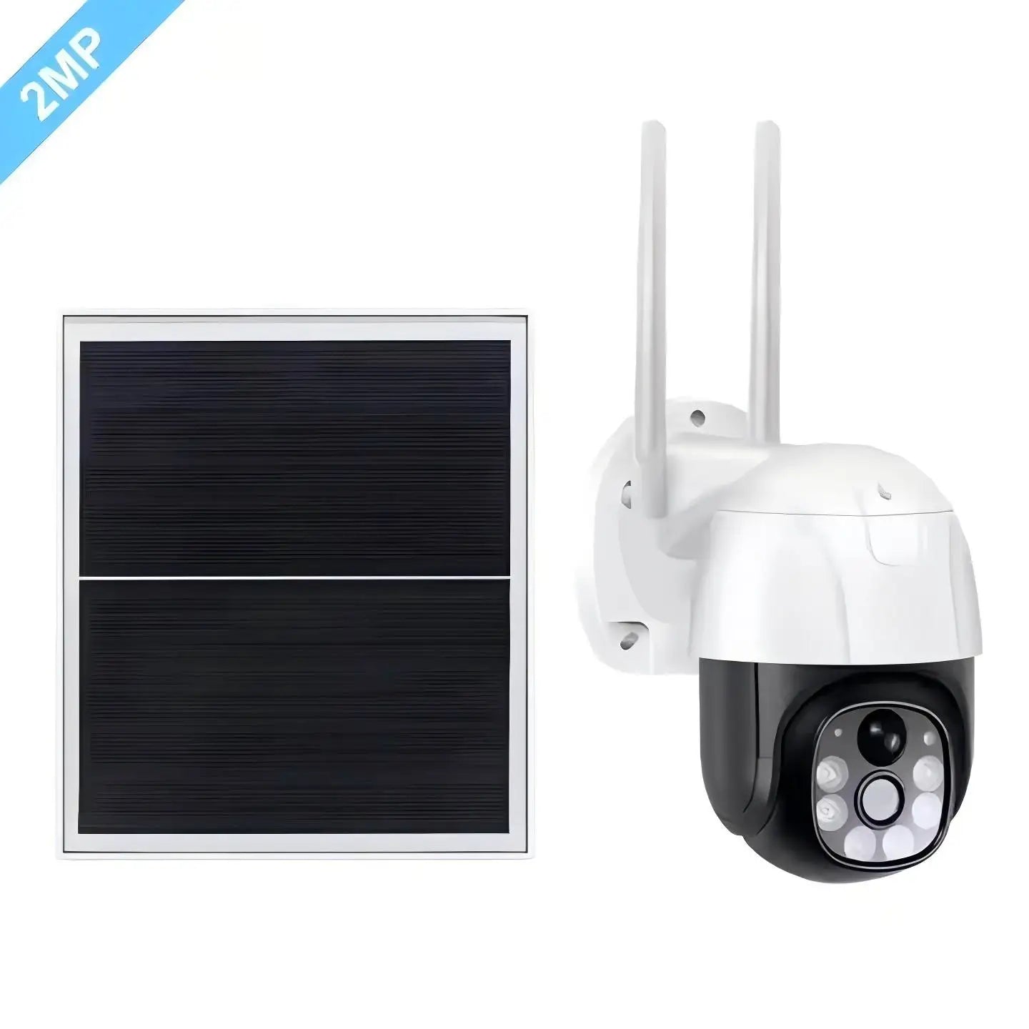 WiFi PTZ Camera Outdoor Wireless Solar IP Camera 4MP HD Built-in Battery Video Surveillance Camera Long Time Standby iCsee APP