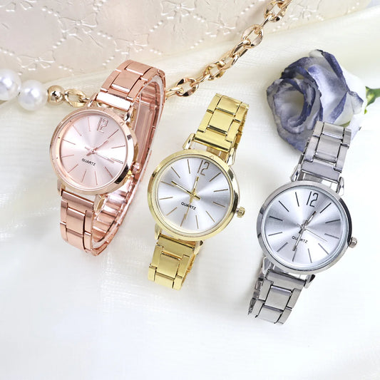 Fashion Small Dial Gold Watch Woman Luxury Alloy Strap Ladies Quartz Wristwatches Gift Clock Gift reloj mujer£¨Without Box£©