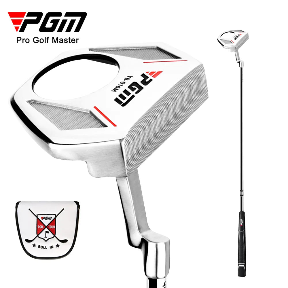 PGM Golf Clubs Men Putter Low Center of Gravity with Cover Aiming Line Putters TUG034