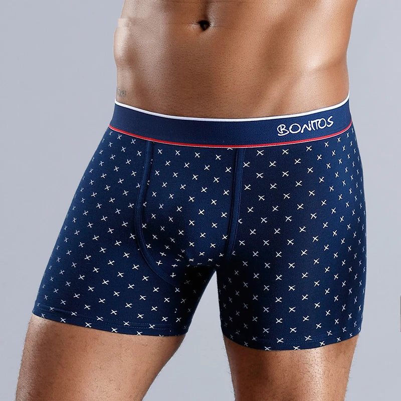 Cotton Print Boxers For Man Underwear Mens Boxer Shorts And Underpants Sexy Men's Panties Plus Size Calecon Homme Brands