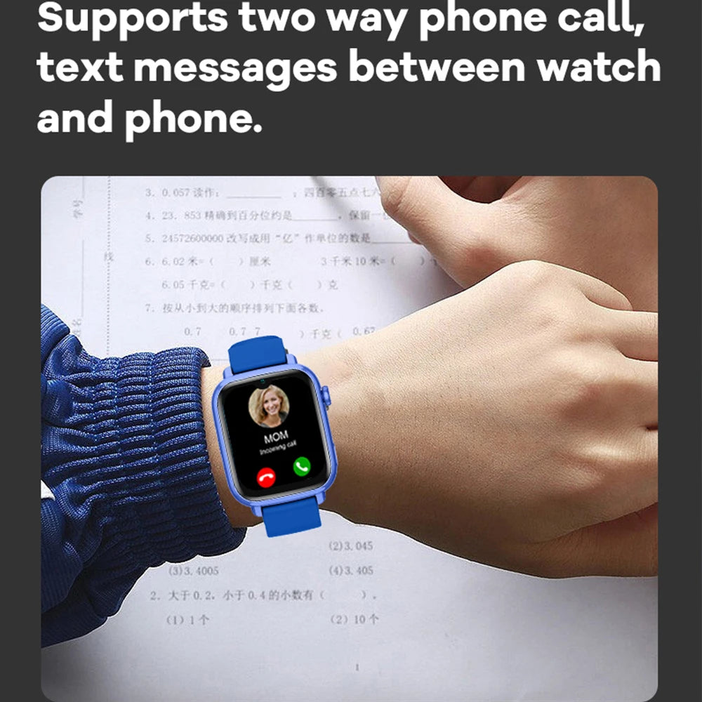 4G Smart Watch Kinder GPS WIFI Videoanruf SOS APP Download Kinder Smartwatch Kamera Monitor Tracker Standort Telefonuhr 