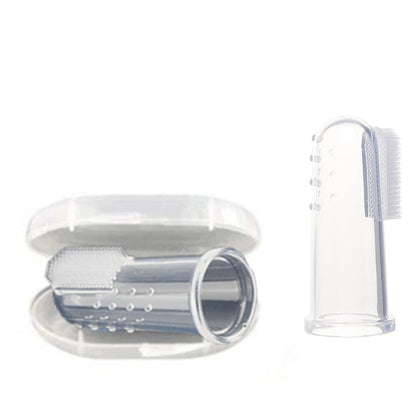 Super Soft Dog Toothbrushes Cleaning Finger Brush For Dog and Cat Grooming Nontoxic  Teethbrush  Dental Care Pet Products