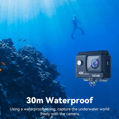 SJCAM SJ4000 Air Action Camera with 4K Video 30M Waterproof 2.4G WiFi Sports Camera Action Cam Sports Camera bicycle motorcycles