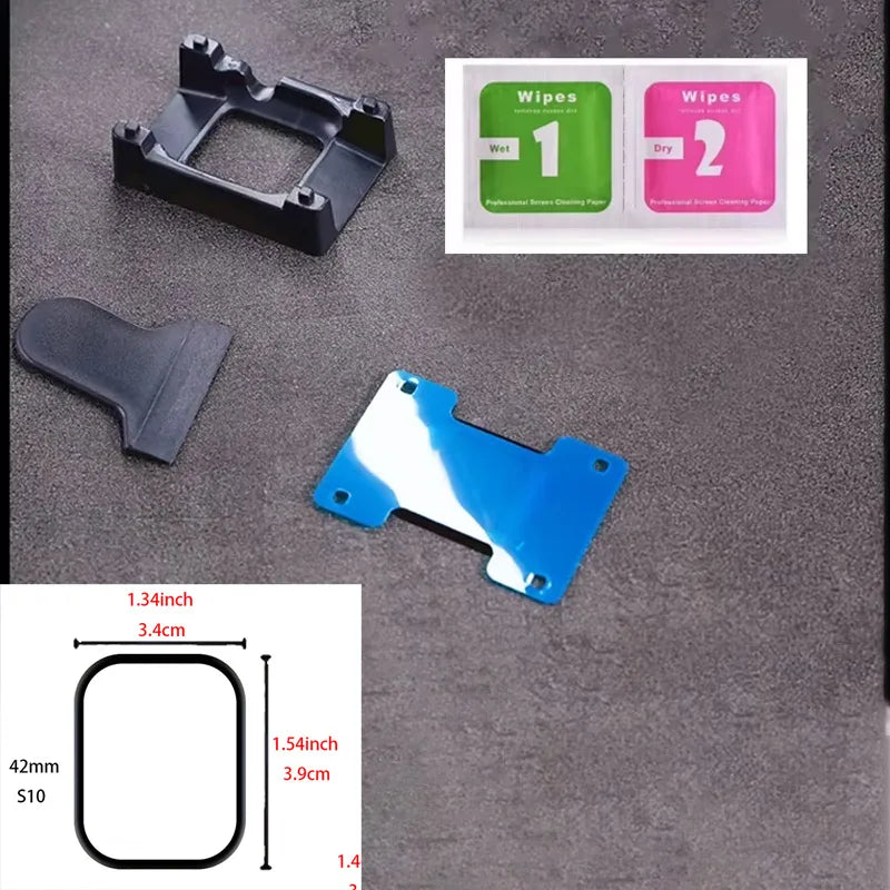 Screen Protector Install the artifact For Apple Watch Series 10 9-8-7-6 5 Se ultra-2 49mm 41 45mm 40 44mm (Not Tempered Glass)