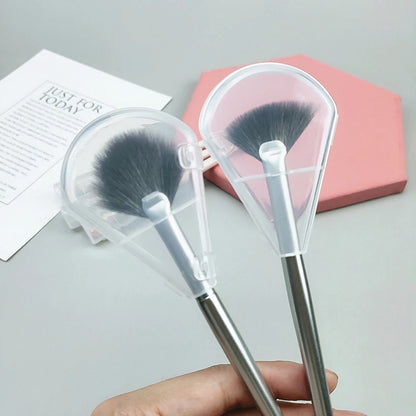 Makeup brush dust protection cover anti-frying wool protective storage tool portable waterproof plastic