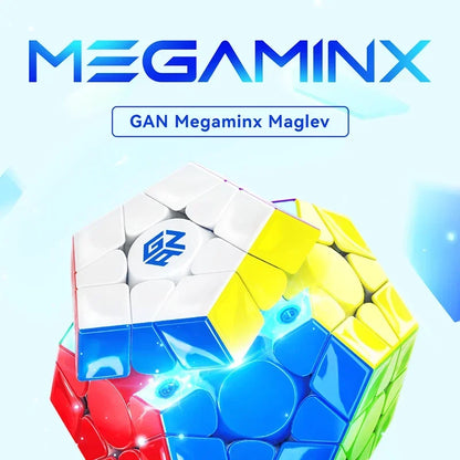 GAN Megaminx New UV Matte Mega Maglev 160 Original High Quality Speed Magic Cube Dodecahedron Magnets Speed Puzzle Gift Toys