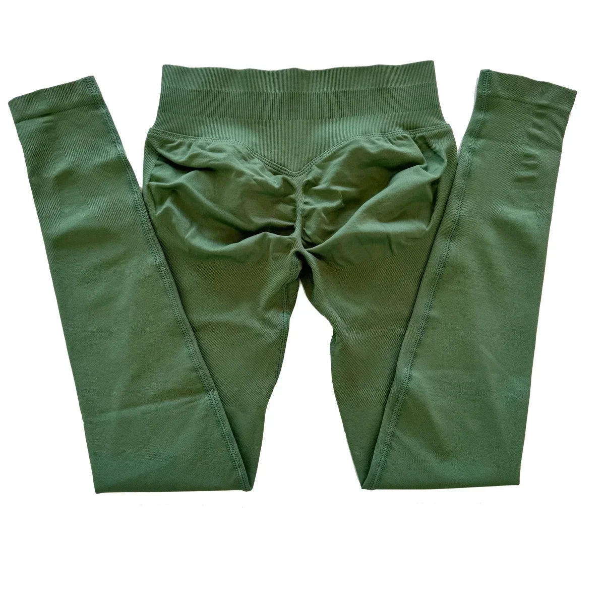 No Logo Scrunch Bum Gym Legging for Women Low Waistband Seamless Yoga Legging Workout Yoga Pants Push Up Sports Tights