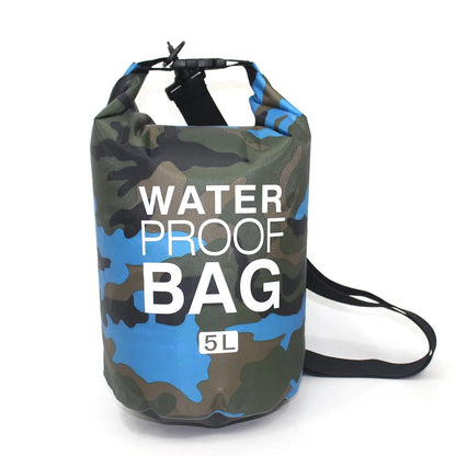Dry Bag Waterproof for Women Men,2/5/10/15/20/30L Outdoor Sports Bag for Swimming Boating Kayaking Rafting River Trekking