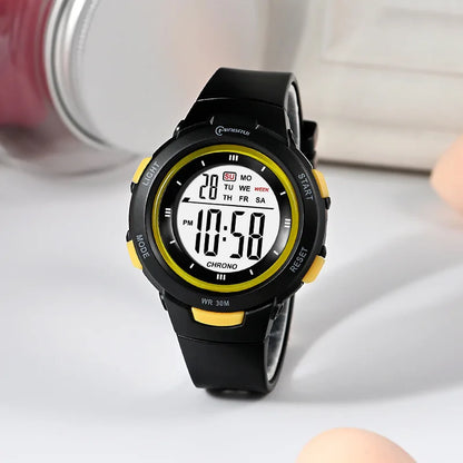 UTHAI CE49 Kids Watches Fashion Luminous Waterproof Alarm Clock Smart Watches Boys and Girls Student Electronic Watch Gift