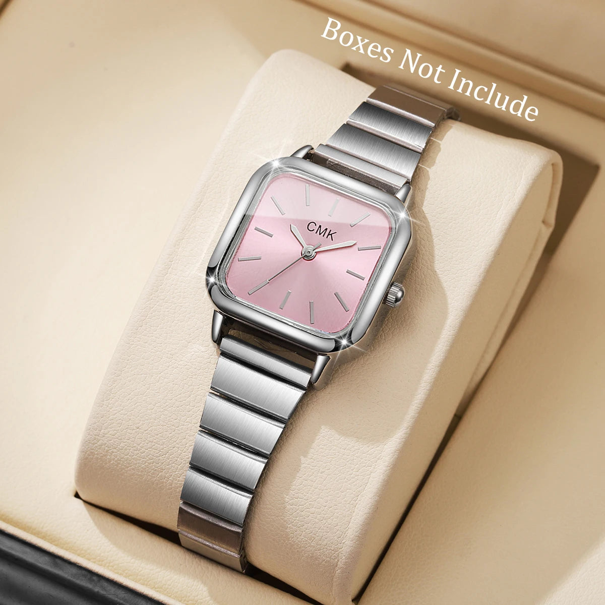 Fashion Square Women Watches Luxury Ultra-thin Strap Ladies Quartz Wristwatch For Ladies Clock Reloj Mujer（Without Box）