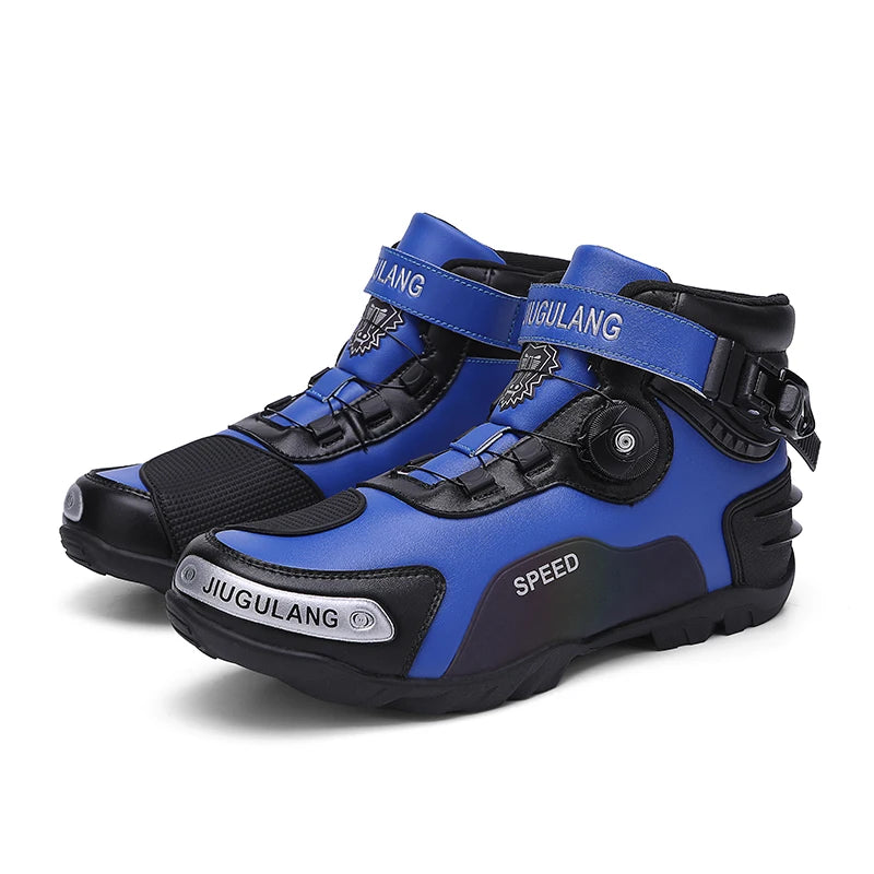 Motorcycle Cycling Shoes for Men 2025 New Knight Four Season Off-road Racing Short Boots Four Season Motorcycle Equipment