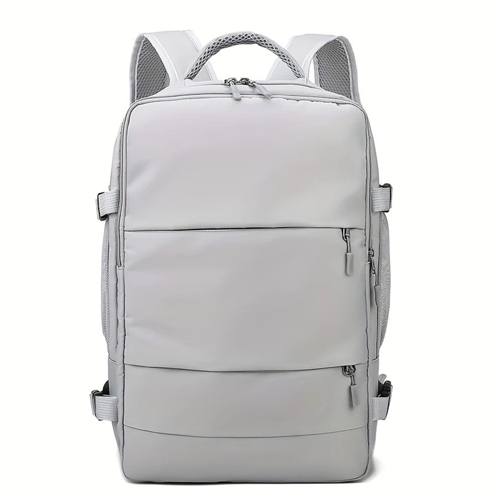Large Capacity Fashionable Travel Backpack with Adjustable Suitcase, Travel Storage Bag, Multifunctional Leisure Bag
