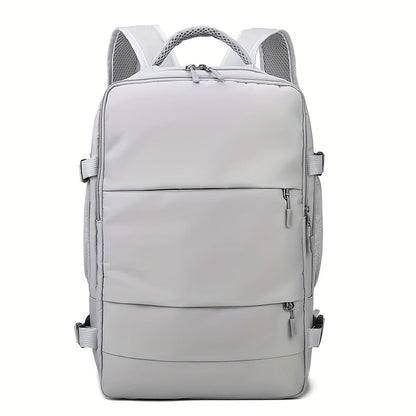 Large Capacity Fashionable Travel Backpack with Adjustable Suitcase, Travel Storage Bag, Multifunctional Leisure Bag