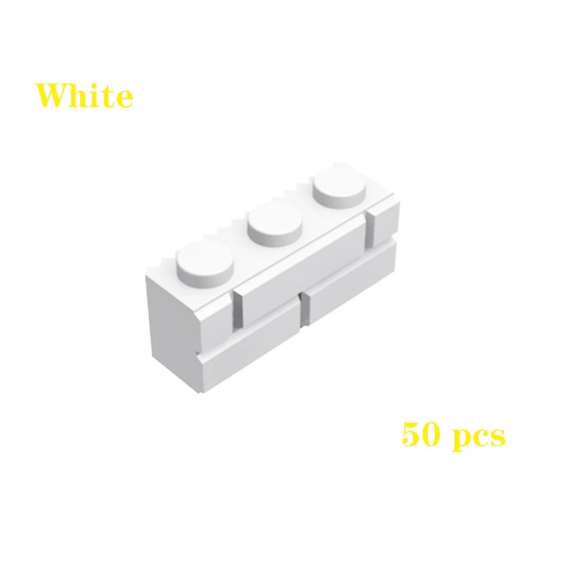 DIY Building Blocks Figures City MOC Thick Wall Bricks Educational Creative Toys for Children Size Compatible with All Brands