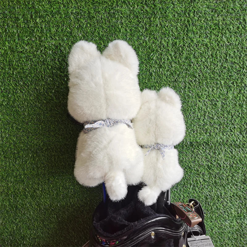 Highland Dog Golf Driver Headcover Fairway Wood Blade Putter Head Cover Drop Shipping