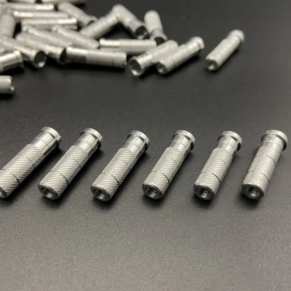 50pc/lot  Top Quality Aluminium Insert Fit Inner Diameter  6.2 mm Carbon Arrows Fiberglass Archery Shaft For Hunting Shooting