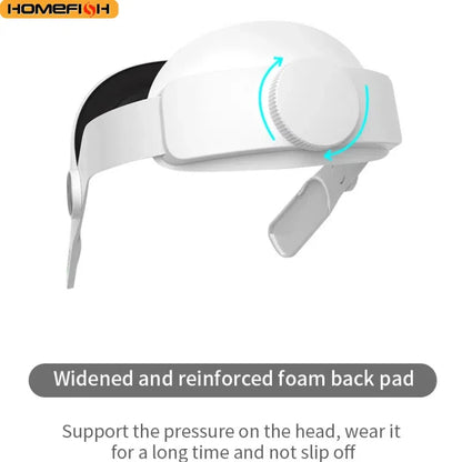 Adjustable Head Strap For Oculus Quest 2 VR Headwear Glasses Adjustable Improve Comfortable And Replaceable Headwear Accessorie
