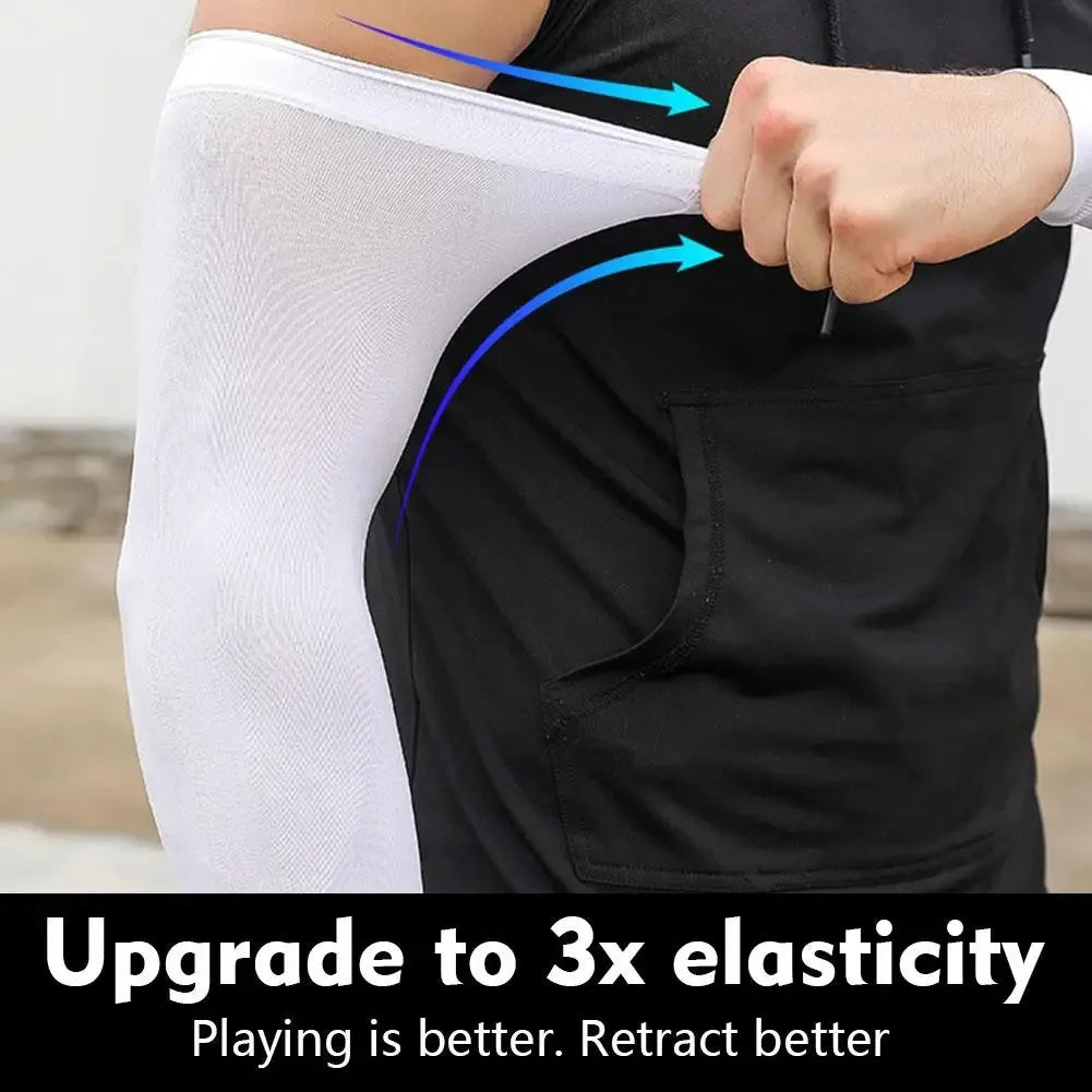 2025 NEW Ice Silk Bicycle Sleeves Summer Breathable Cycling Arm Protection Outdoor Sun UV Protect Sports MTB Road Bike Sleeves