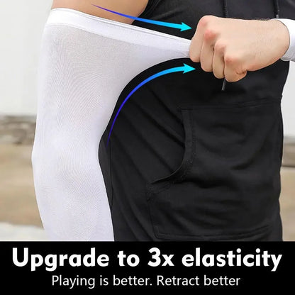 2025 NEW Ice Silk Bicycle Sleeves Summer Breathable Cycling Arm Protection Outdoor Sun UV Protect Sports MTB Road Bike Sleeves