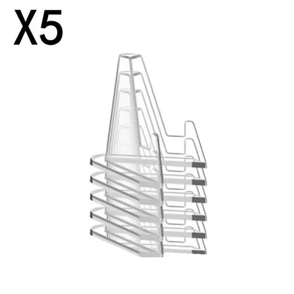 30-1PCS Triangular Card Display Stand Mini Acrylic Idol Photo Picture Holder Stands for Coin Sports Trading Cards Display Racks