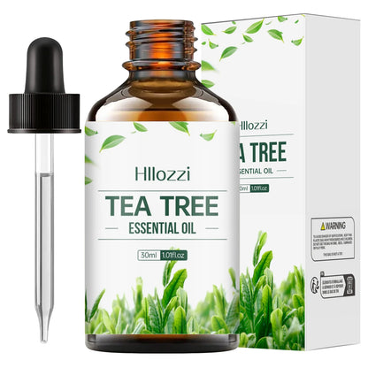 30ml/60ml/100ml plant 100% pure tea tree body care essential oil lasting light fragrance suitable for face, skin and body