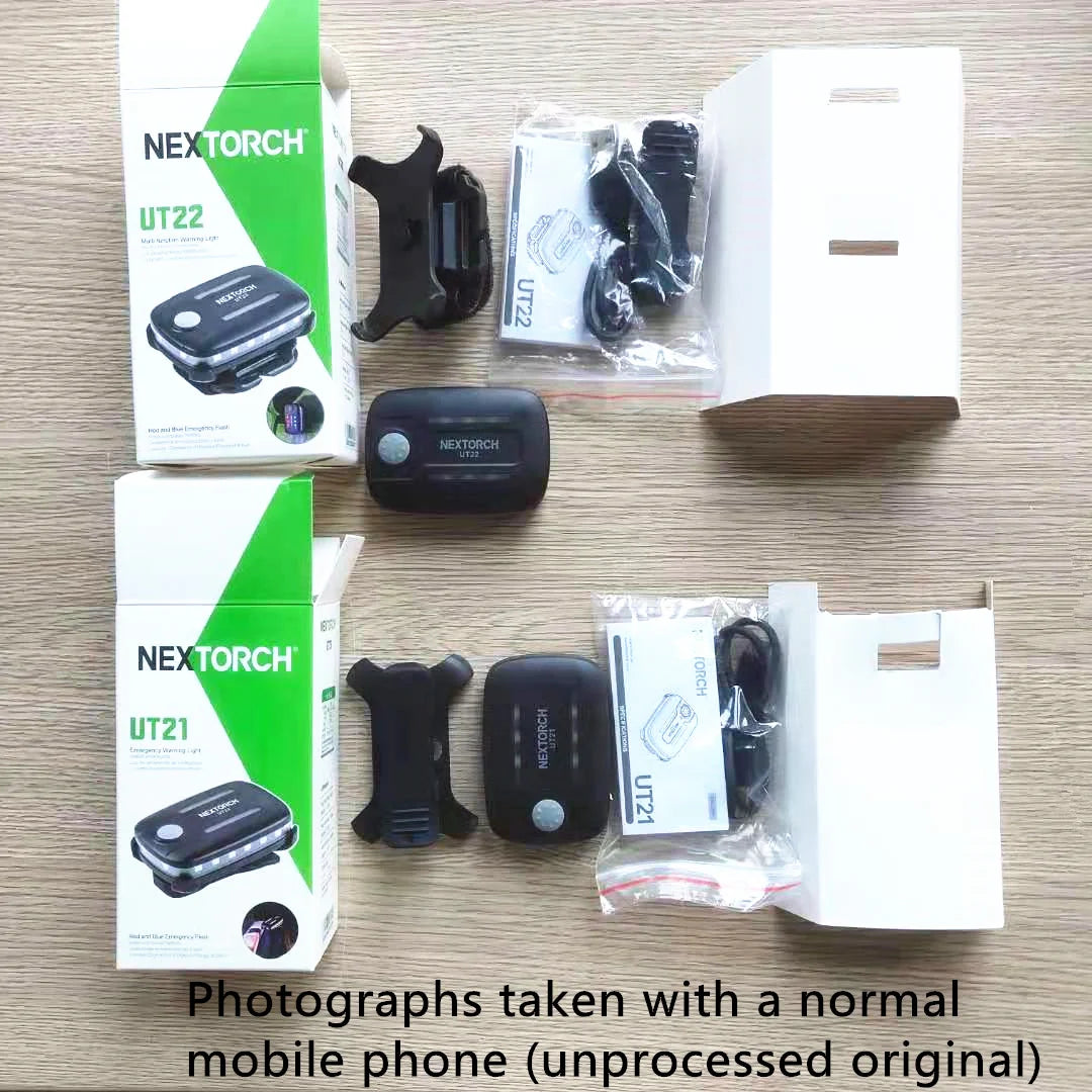 Novelties Red Blue Led Police Lights Led Shoulder Light Upgraded Ut22 Comes With More Accessories 360¡ã All-Rounded Lighting