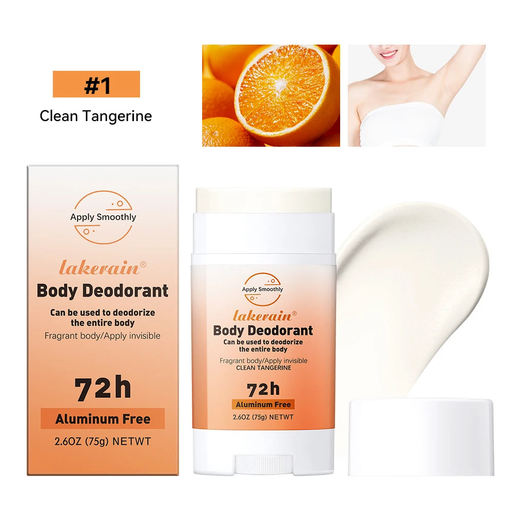 Long-term Fresh Fragrance Whole Body Deodorant Body Balm Deodorant For Men &Women To Remove Body Odor, 72 Hours Of Odor Control