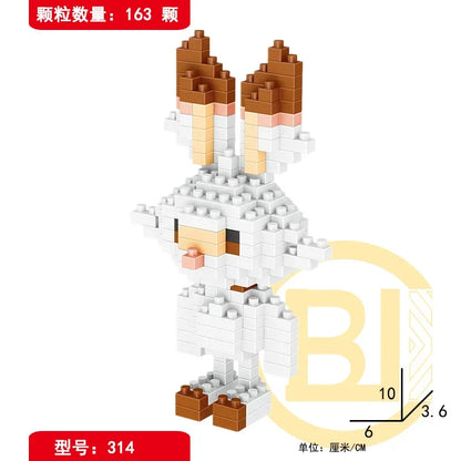 DIY Pokemon Blöcke Kleine Cartoon Mini Baustein Pikachu Charizard Eevee Mewtwo Anime Montieren Action Modell Puppen Spielzeug 