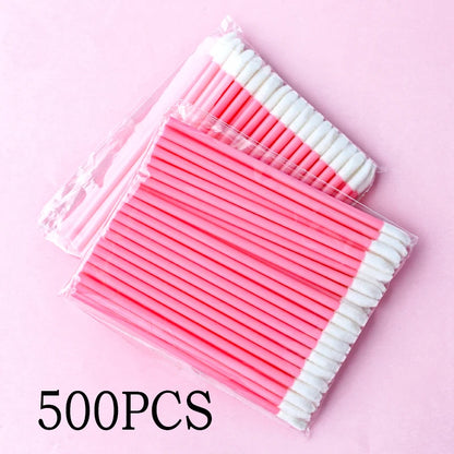Wholesale 50/1000pcs Lip Brushes Applicators Eyelashes Brush Lipstick Brush Lip Gloss Applicator Wands Makeup Beauty Tool